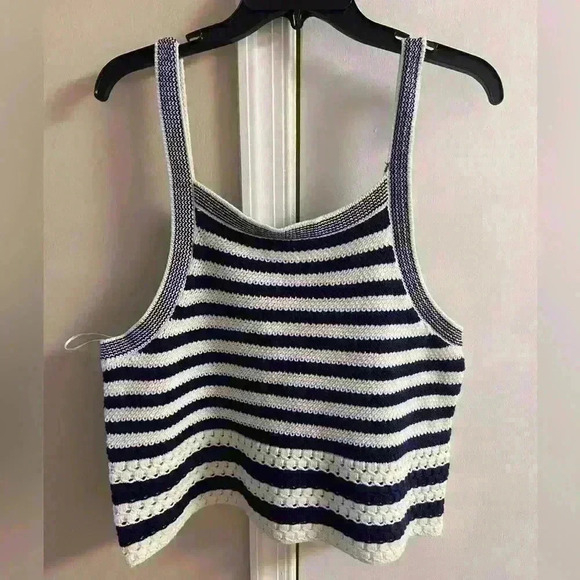 House of Harlow 1960 shorts set knit crochet Large NWT - Picture 6 of 8